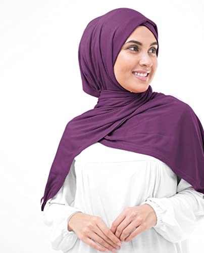 Image of Silk Route InEssence New Viscose Lycra Jersey Scarf Ladies Wrap Large Hijab