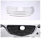 1. Processus de décoration de grille avant professionnel, performances stables, haute fiabilité, convient pour Mazda CX-3 CX3 2017-2021. Veuillez confirmer la compatibilité avant d'acheter.
