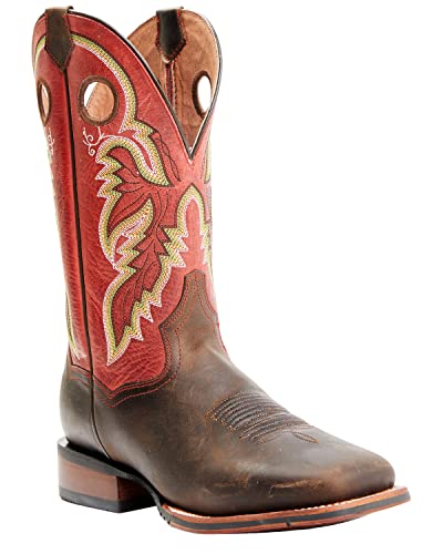 Dan Post Men's Leon Top Western Performance Boot Broad Square Toe - Dpp770