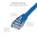 StarTech.com 5ft CAT6 Ethernet Cable - Blue CAT 6 Gigabit Ethernet Wire -650MHz 100W PoE++ RJ45 UTP Molded Category 6 Network/Patch Cord w/Strain Relief/Fluke Tested UL/TIA Certified (C6PATCH5BL)
