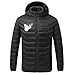 Lisgai Heated Jacket for Men, Women & Casual Users - Unisex Winter Warm USB Charging Heating Coat - Long Sleeve Zip Hoodie