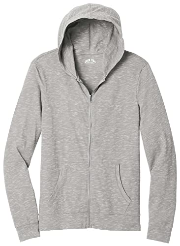 Joe's USA Men's Lightweight Full-Zip Hoodies in XS-4XL