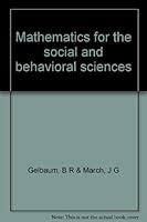 Mathematics for the Social and Behavioral Sciences 1399219294 Book Cover