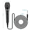 PKOJIN Dynamic Karaoke Microphone for Singing, Vocal Wired Microphone for Karaoke, Handheld mic with 10 Ft Cable, mics for Speaker with ON/Off Switch #3