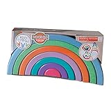 eco bath toys uk Divertido arco iris fabricado en materiales reciclados en un 50%, mazorcas de maíz, pelets y serrín reciclado