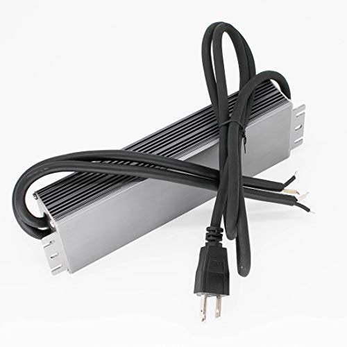 Image of 24v 300w LED Power Supply Driver, ETL 12.5A Transformer for LED Strip light 110v to DC Output