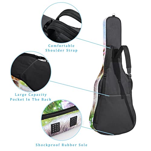 Hondank Housse de transport étanche pour guitare avec bandoulière réglable, Multicolore 04, 42.9×16.9×4.7 in, Organiseur… - Les Beatles, Paul McCartney, John Lennon, RIngo Starr, George Harrison Hondank Housse de transport étanche pour guitare avec bandoulière réglable, Multicolore 04, 42.9x16.9x4.7 in, Organiseur… – Image 4