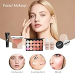 All in One Makeup Kit for Women Full Kit,Makeup Set for Women, Includes Eyeshadow Palette/Foundation/Lipstick/Eyeliner/Mascara/makeup Brush,Makeup Gift Set for Christmas & Birthday&Holiday&Everyday. - Image 3