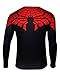 G-LIKE Men's Superior Spider Man Long T-Shirt