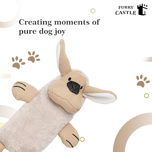 Image of Knitted Dog Toy 100% Polyester and Squeakers