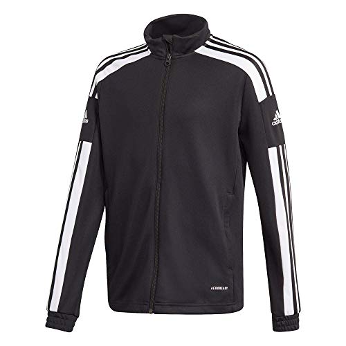 adidas Unisex Kinder Sq21 Tr Jkt Y Jacket, Black/White, 13-14 Jahre EU