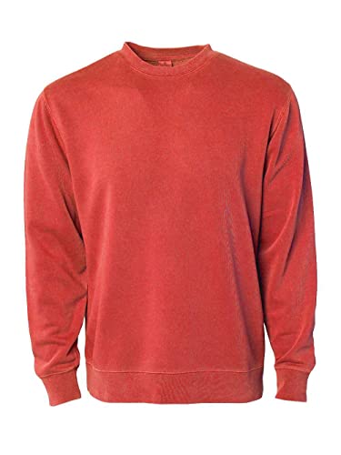 Independent Trading Co. - Midweight Pigment-Dyed Crewneck Sweatshirt - PRM3500 - S - Pigment Amber