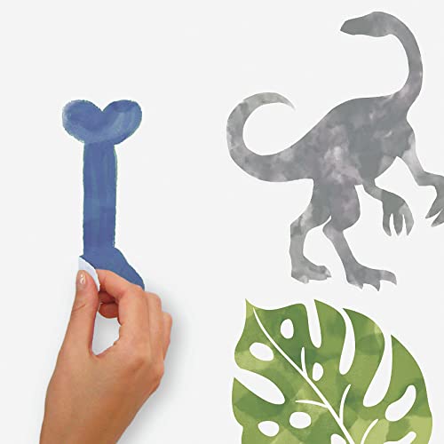 Vinilos decorativos de dinosaurios sellos para pared miniatura 4