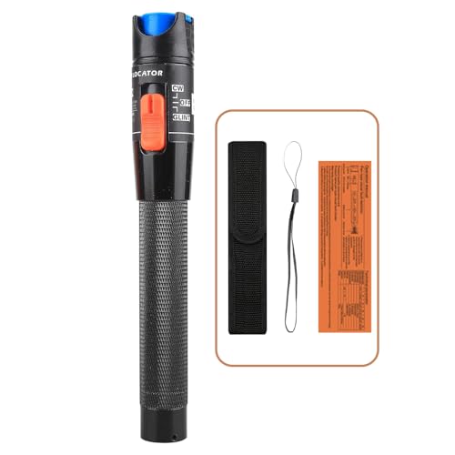 Probador de Cable de Fibra Óptica 15mW, Pluma FTTH, Localizador Visual de Fallos 15KM para Ingeniería