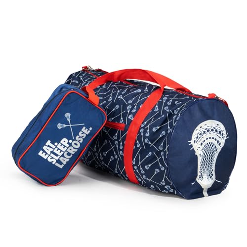 ChalkTalkSPORTS Lacrosse Explorer Duffle Bag | Lax Riley Sports Bag2