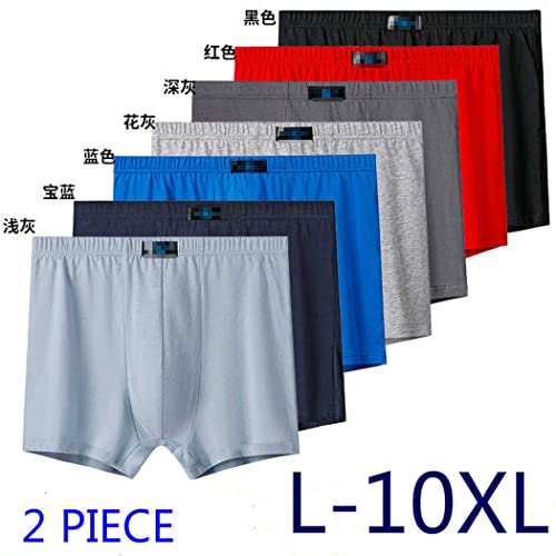 Ropa interior para hombre calzoncillos boxer transpirables de algodon suave 4