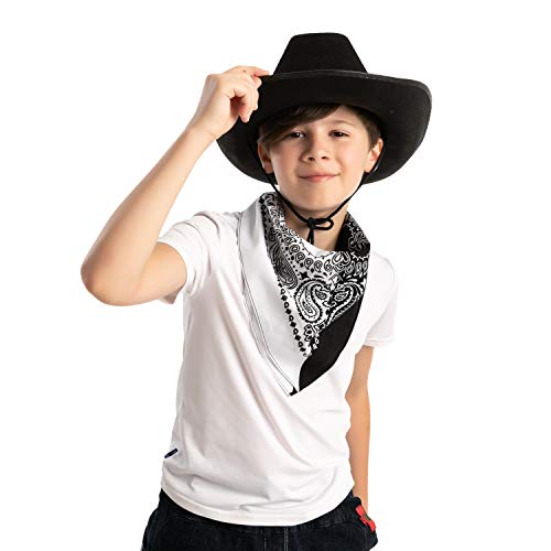 Spooktacular Creations 20408/9 Black Cowboy Hat, Bandanas thumb #6