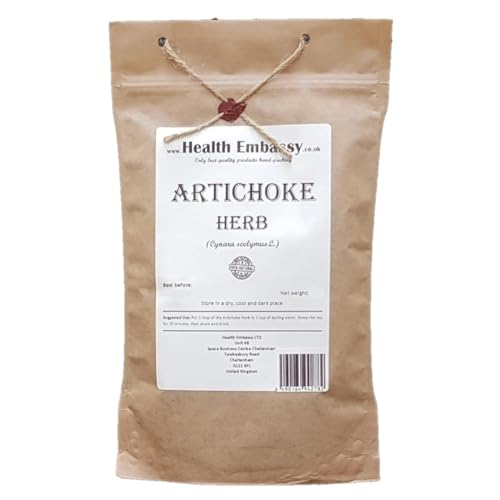 Alcachofa de hierba Cynara Scolymus L - Artichoke Herb Health Embassy (100 g)