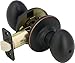 Legend 931123 Egg Style Door Knob Privacy Bed and Bath Lockset, US613 Oil Rubbed Bronze Finish