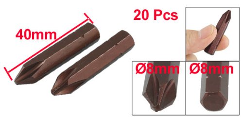 Magnetic PH2 Screwdriver Bits - 20 Pack -2 Magnetic PH2 Screwdriver Bits - 20 Pack -2