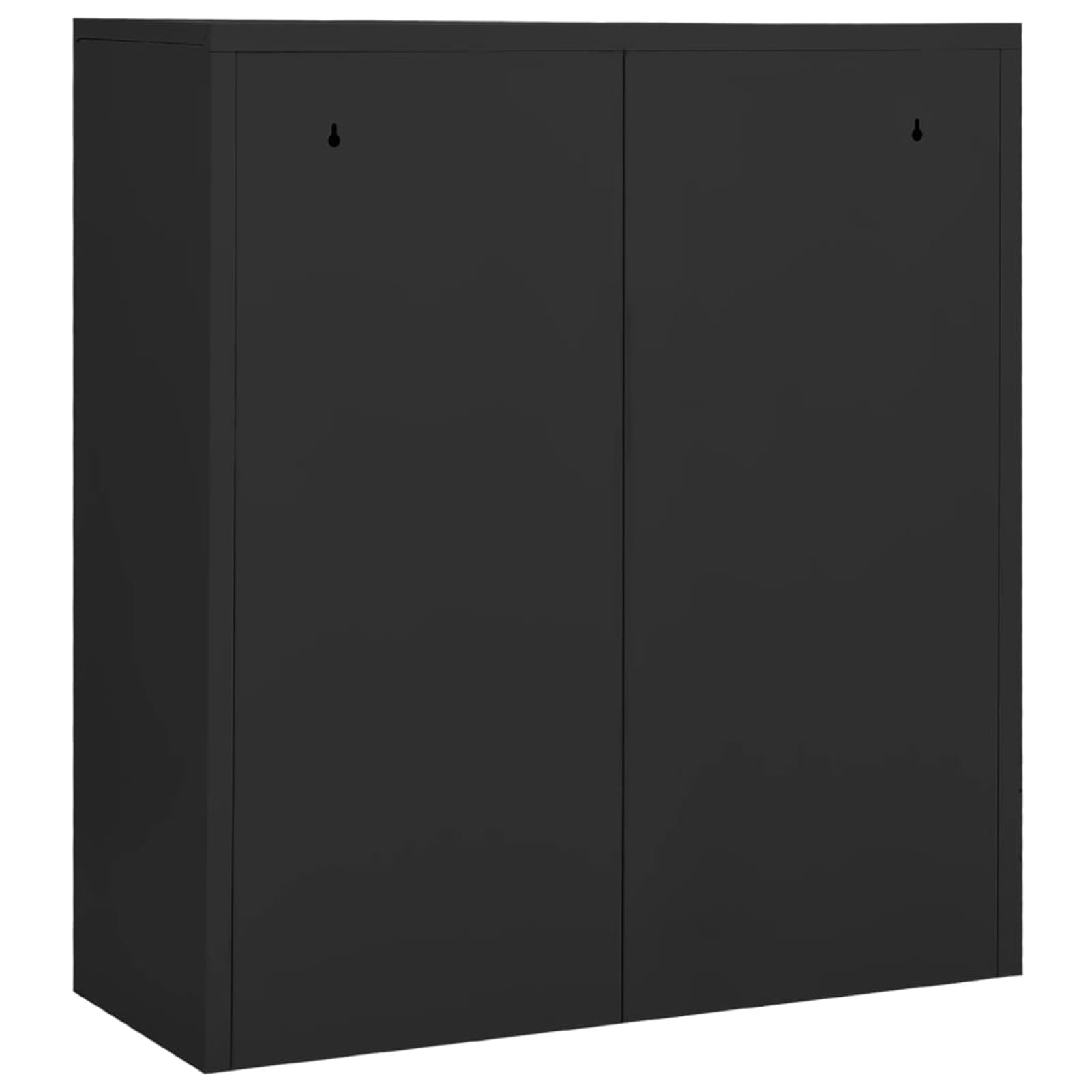 Büroschrank Anthrazit 90x40x102 cm Stahl Model336408