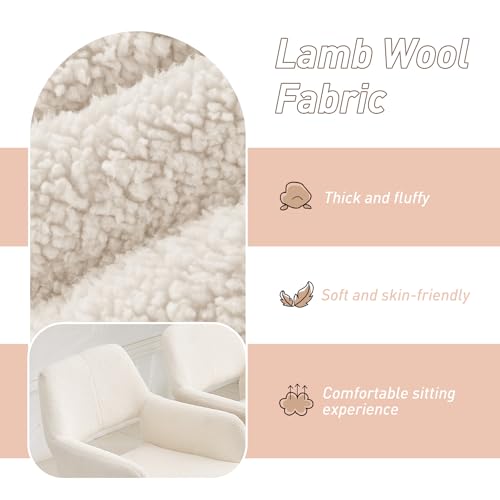 Sillón Plegable Teddy Velvet Blanco miniatura 6