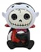 Ebros Furrybones Count Dracula Figurine Small 2.5 Inch Furry Bones Vampire Skeleton Decor Statue