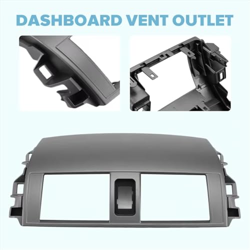 Panel de salida de aire acondicionado central para salpicadero de Toyota Corolla 2008-2013 4