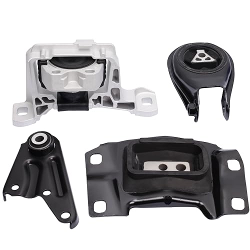YBDDZH Engine Motor and Transmission Mount Kit Compatible with 2010-2013 Mazda 3 2.0L Automatic Transmission A4402 BBM439060 A4405 B37F39040F A4421 BBM539070B A4418 BFD139010A Set of 4