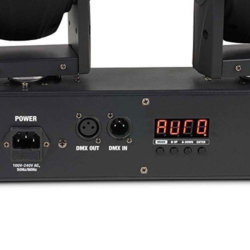 Cameo HYDRABEAM 400 RGBW - Lichtanlage mit 4 Ultraschnellen 10 W CREE RGBW Quad-LED Moving Heads, schwarz