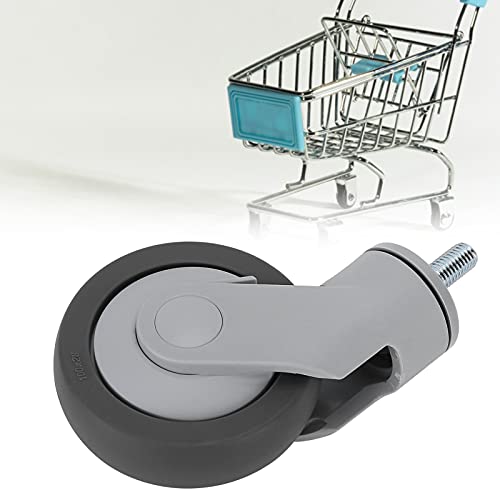 Fixation M12 et roulement 10,2 cm TPR Haofy contre meuble instable