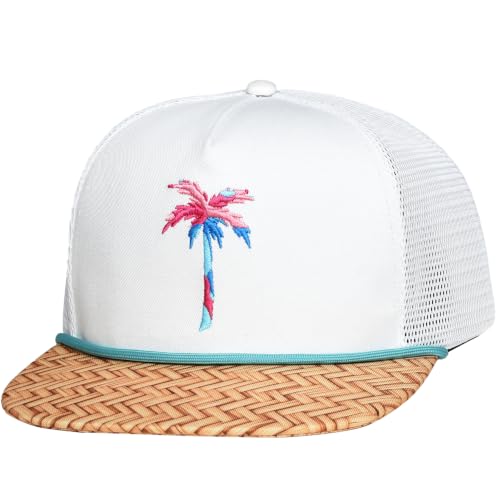 Image of EDTREK Adventure Snapback Hat - Surf Hat - Beach Hat - Hiking Trucker Hat - Flying High Hat