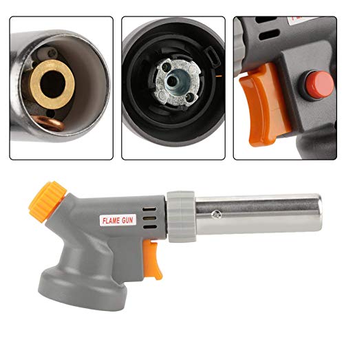 Gasbrenner, tragbare Küche Kochen Gas Butan Kulinarischer Brenner Schweißen Barbecue Flame Guns Länge Ca. 17,5 cm – Bild 4