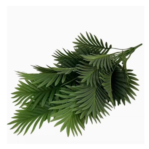 Solrosblad Simulerad växt Lös svans Europeisk stil Simulerade gröna växter Gröna växter i kruk Dekorativa prydnader/248(18 Branch Leaves)