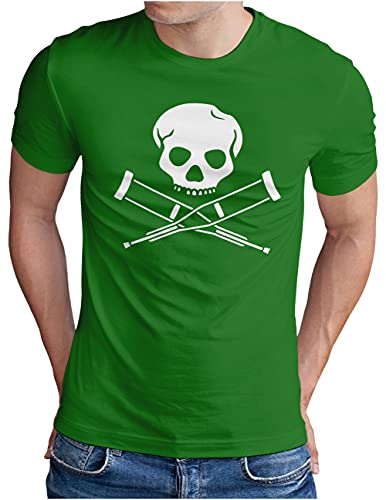 T-shirt Jackass Skull OM3 vetement homme hardcore stunts dumb fun kult grande taille