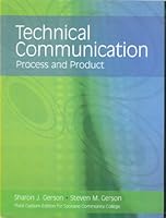 Technical Communication Process and Product 3rd Custom Edition for Spokane Community College 055833749X Book Cover