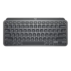 (Refurbished) Logitech MX Keys Mini Minimalist Wireless Illuminated Keyboard, Compact, Bluetooth, Backlit, USB-C, Compatible with Apple macOS, iOS, Windows, Linux, Android, Metal Build-Graphite