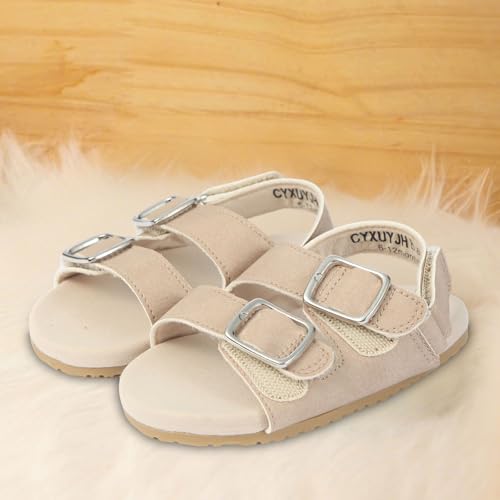 Baby Boys Girls Infant Summer Sandals Open-Toe Outdoor Anti-Slip Rubber Soft Sole Newborn Toddler First Walker Shoes4