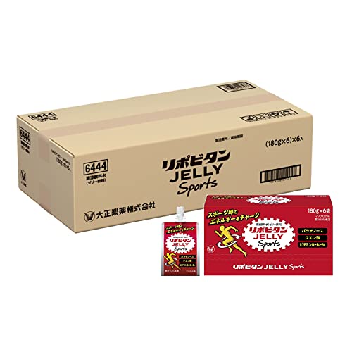 リポビタンゼリーSports 180g×36個 あらゆるスポーツのエネルギー補給に マルチカーボ組成 熱中症対策にも (B08W2ZB7Y2) Amazon価格推移・価格追跡