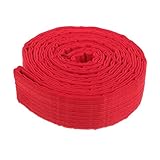 UPKOCH 2.6m Taekwondo Belt for Martial Arts Training Competition Red Waist Support for Men Women Boys and Girls Excellent for Karate and Kickboxing