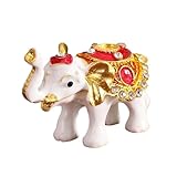 【Finition de précision】: Les bords de la boîte à bijoux sont lisses et profilés, et son unique crée des motifs d'éléphants distincts et texturés avec une sensation délicate