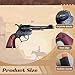 GAGIFT WORLD Cowboy Toys Gun and Western Holster Set for Adults, Toy Revolver and Adjustable Belt Halloween Costume Accessory for Men and Women