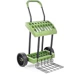 SuperDuty Toolbox on Never Flat Wheels with 120 Lb. Capacity Lift Plate | Organize & Store Lawn & Ga