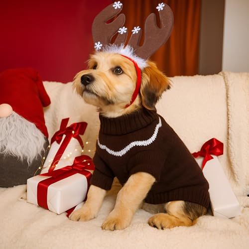 Set 8 Piezas Disfraz Navidad para Perro Talla Mediana miniatura 6