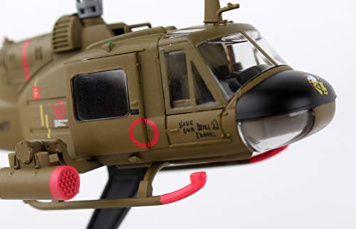 Daron Worldwide Trading Daron Postage Stamp Uh-1 Huey Gunship 1:87 Vehicle #TOP1