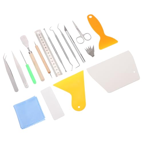 CIMAXIC control de malas hierbas de vinilo disco de deshierbe cuchillo de uso toung scraper craft talla de bricolaje herramienta de talla de precisión suministros de deshierbe tela Oxford