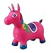 JUGUETE F Hinchables Animal Juega Juguetes, Hopping Ride Juguetes Aire Libre, Caballo Hopper Las Muchachas Los Niños Pequeños, Interior Al Aire Libre Juego Hopper, Gran Equilibrio Estabilidad,C