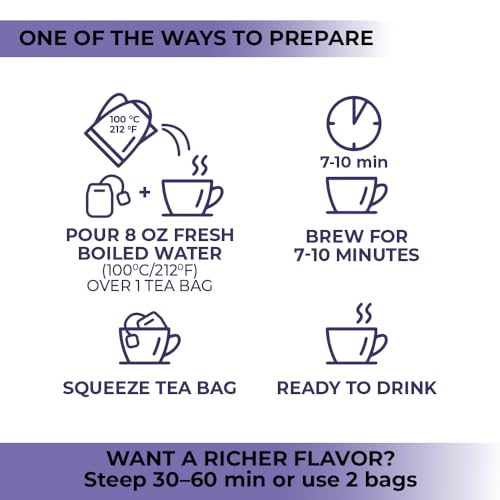 Image of 50 Bags Chaste Tree Berry Сhasteberry Tea Vitex Tea Herb (Vitex Agnus-Castus) - 50 Count 2 g Bags Chaste Tree Berry Herbal Vitex Sauzgatillo