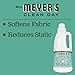 MRS. MEYER'S CLEAN DAY Liquid Fabric Softener, Infused with Essential Oils, Paraben Free, Basil, 32 oz (32 Loads)