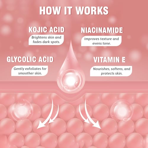 Image of Glamveda Body Lotion with 2% Kojic Acid & Alpha Arbutin 200ml Pack of 3 | 24hr Deep Moisturizer, Nourishes & Protect Skin | Remove Dark Spots, Pigmentation, Tan Removal | Non Greasy | All Skin Type